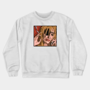 Elle Driver Panel (no Title) (Kill Bill) Crewneck Sweatshirt